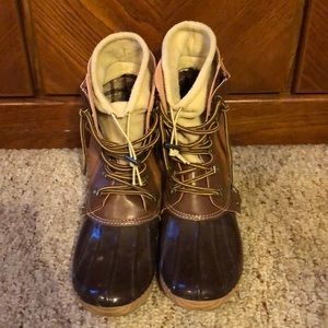 Fleece Lined “Duck” Boots